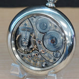 1911 ELGIN B.W. Raymond Rail Road Pocket Watch Ferguson Dial 18s Openface 21 Jewels