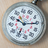 1911 ELGIN B.W. Raymond Rail Road Pocket Watch Ferguson Dial 18s Openface 21 Jewels