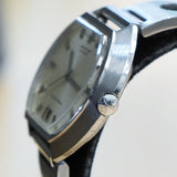 1968 HAMILTON Fontainebleau Watch 64047-3 Automatic Wristwatch Date Indicator ALL S.S. Swiss Made