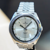 Vintage PIERCE Diver Automatic Watch 2000 Intercosmos Date Indicator Swiss Made Wristwatch ALL S.S.