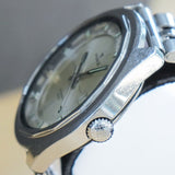 Vintage PIERCE Diver Automatic Watch 2000 Intercosmos Date Indicator Swiss Made Wristwatch ALL S.S.