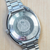 Vintage LANCO Airvac 6000 Scratch Field Watch Date Automatic Wristwatch - Original Bracelet ALL S.S.