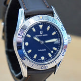 UNIVERSAL GENEVE Diver Automatic Watch 871.175 35mm Date Indicator Wristwatch