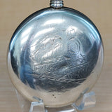 Vintage ATLAS Chicago Pocket Watch Openface  Roman Numerals Mechanical