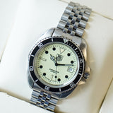 Vintage TAG HUER 1000 Night Diver Watch 42mm 980.032N Jumbo Lume Dial - Original Bracelet - Double Box!