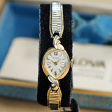 BULOVA 1964 Leading Lady "G" Watch 21 Jewels Wristwatch - ALL Original - Box & Papers!