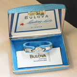 BULOVA 1964 Leading Lady "G" Watch 21 Jewels Wristwatch - ALL Original - Box & Papers!