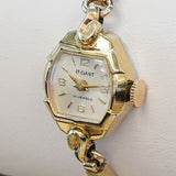 Vintage Le Gant Ladies Wristwatch 21 Jewels Manual Watch - Original 10K GF Bracelet