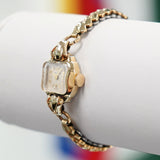 Vintage WINTON Ladies Watch 17 Jewels Original GF Top Bracelet Swiss Wristwatch
