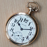1920 HAMILTON Railroad Pocket Watch 21 Jewels Grade 992 Lever Set - Made in U.S.A.
