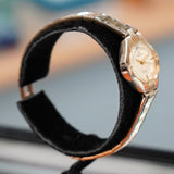 Vintage Ladies JULES JURGENSEN Wristwatch Diamond Dial 3208CH - Original Bracelet