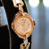 Vintage Ladies BENRUS Watch 17 Jewels Fancy Case and Lugs & Original Flex Bracelet