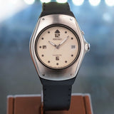 Vintage SEIKO Kinetic Watch Arctura 5M42-0E49 Date Indicator Quartz Wristwatch