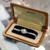 BENRUS Ladies Watch 17 Jewels Model DZ2F Swiss Made Vintage Wristwatch - In BOX!