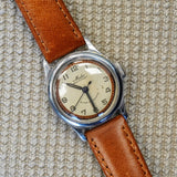Vintage MIDO Multifort Super Automatic Watch ALL S.S. 17 Jewels Cal. 817 Two-Tone Dial 220