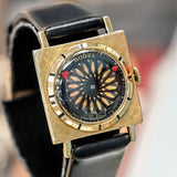 1950s ERNEST BOREL Cocktail Watch Kaleidoscope Dial 26mm Swiss Wristwatch