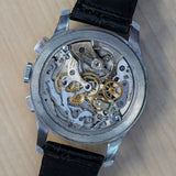 Vintage BAUME & MERCIER Geneve Chronograph Watch Antimagnetic 17 Jewels 39mm Swiss Made