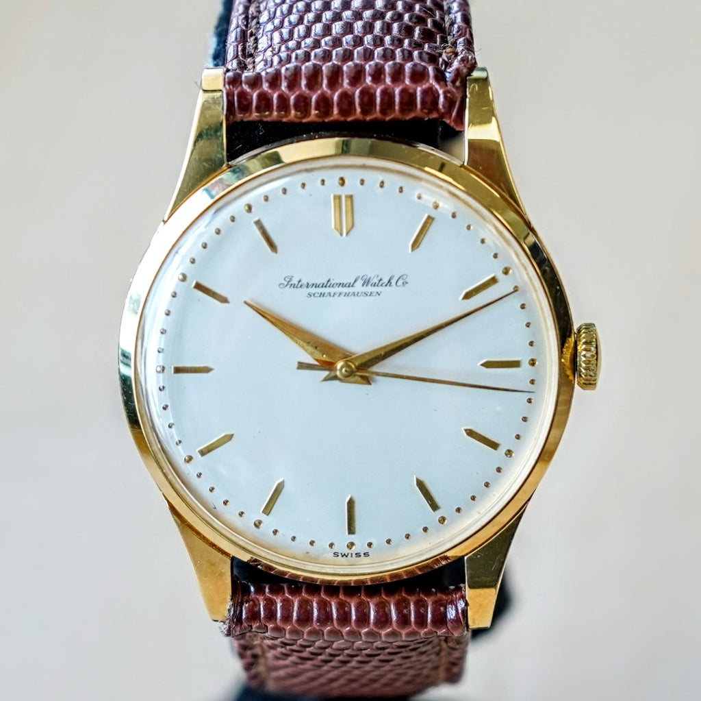 1960 International National Watch Co. 17 Jewels Cal. IWC 89 Wristwatch ...