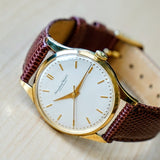 1960 International National Watch Co. 17 Jewels Cal. IWC 89 Wristwatch 18K GOLD
