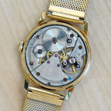 Vintage BIFORA Stratos Watch 17 Rubis Bishock Cal. B 130 Wristwatch 34mm Round Case