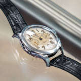 Vintage BAUME & MERCIER Geneve Chronograph Watch Antimagnetic 17 Jewels 39mm Swiss Made