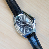 CITIZEN Eco-Drive Ladies Chronograph Watch H500-S016665 Oval Case ALL S.S. Original Strap