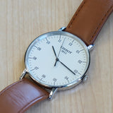 TISSOT T-Classic Everytime Watch 42mm T109610A Silver Dial Wristwatch ALL Original in Box!