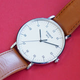 TISSOT T-Classic Everytime Watch 42mm T109610A Silver Dial Wristwatch ALL Original in Box!