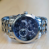 CITIZEN Eco-Drive Chandler Watch BL8004-53E Perpetual Calendar Wristwatch ALL S.S. - Boxes!