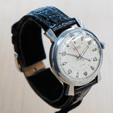 Vintage GRUEN Precision Alarm Watch 17 Jewels Fancy Lugs 35mm Wristwatch