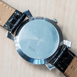 Vintage GRUEN Precision Alarm Watch 17 Jewels Fancy Lugs 35mm Wristwatch