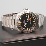 STEINHART Ocean One Vintage GMT Diver Watch Automatic Wristwatch SW330-2 - In Original Double BOX!