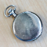 1926 ELGIN Ladies Pocket Watch 3/0s Grade 465 15 Jewels 925 Sterling Silver Case