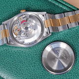 ROLEX Date 15203 34mm Automatic Watch Steel & 18K Gold - Double Box & Papers