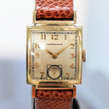 1941 HAMILTON Ross Watch 19 Jewels Cal. 982 U.S.A. Wristwatch 14K G.F.