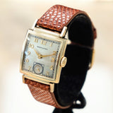 1941 HAMILTON Ross Watch 19 Jewels Cal. 982 U.S.A. Wristwatch 14K G.F.