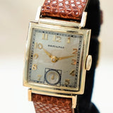 1941 HAMILTON Ross Watch 19 Jewels Cal. 982 U.S.A. Wristwatch 14K G.F.