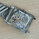 1960 LONGINES Watch 17 Jewels Cal. 370 Tank Case & Fancy Lugs Wristwatch - In Box!