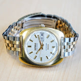 Vintage BENRUS Electronic Watch Citation *** Wristwatch Date Cushion Case Original Bracelet