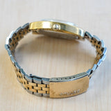 Vintage BENRUS Electronic Watch Citation *** Wristwatch Date Cushion Case Original Bracelet