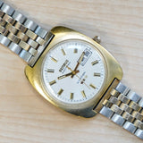 Vintage BENRUS Electronic Watch Citation *** Wristwatch Date Cushion Case Original Bracelet