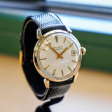 1971 BULOVA Automatic Wristwatch 17 Jewels Date Fancy Lugs Vintage Watch Swiss Made