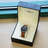 BELL & ROSS Vintage 126 Military Watch Automatic Chronograph Wristwatch - 126.A-S12199 Double Box & Papers