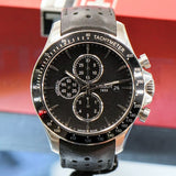 TISSOT V8 Automatic Chronograph Watch T106427A 45mm S.S. Wristwatch IN BOX!
