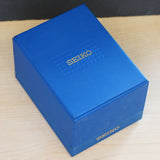 2000 SEIKO Dress Watch SGEE62 Date Indicator 100M Wristwatch ALL Gold S.S. - ALL Original Box & Papers!
