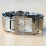 GUCCI Watch 7900 M.1 Date Indicator ALL S.S. Quartz Wristwatch Swiss Made