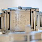 GUCCI Watch 7900 M.1 Date Indicator ALL S.S. Quartz Wristwatch Swiss Made