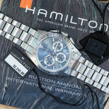 HAMILTON Jazzmaster Performer Auto Chrono Watch H36656140 42mm Automatic Wristwatch