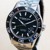 RAYMOND WEIL Men’s Freelancer Diver Watch 2760 Automatic Wristwatch Black Dial - ALL S.S.
