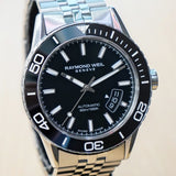 RAYMOND WEIL Men’s Freelancer Diver Watch 2760 Automatic Wristwatch Black Dial - ALL S.S.